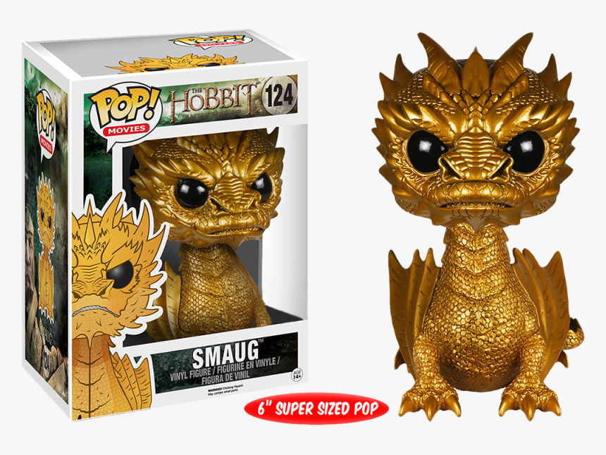 Smaug Drawing Pile Gold - Pop Figures Lord Of The Rings, HD Png Download, Free Download