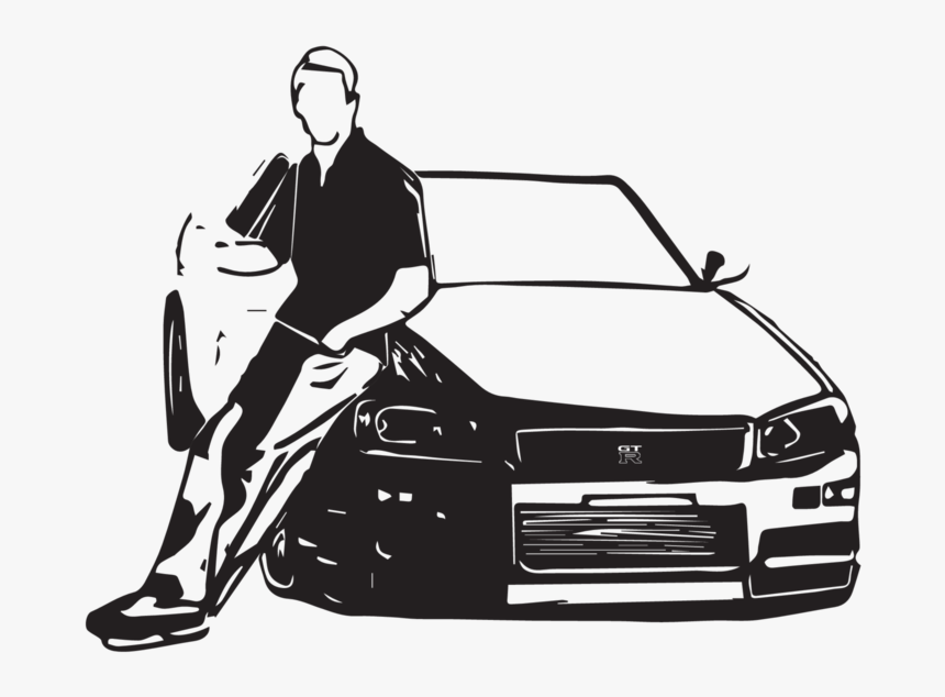 Paul Walker Casual Lean - Paul Walker Alpha Png, Transparent Png, Free Download