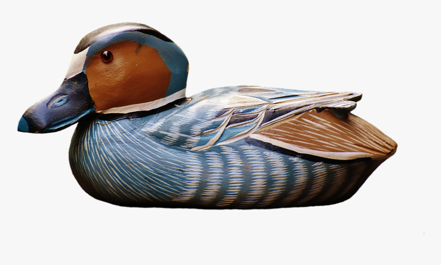 Duck, Deco, Figure, Cute, Sweet, Wood, Animal, Colorful - Gräsand Transparent Background, HD Png Download, Free Download