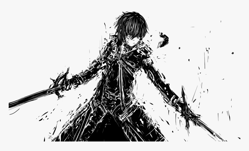 Anime Guy With Sword, HD Png Download, Free Download