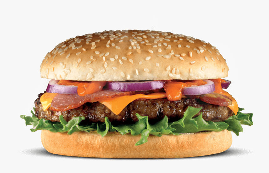 Rustlers Deluxe Burger - Jack In The Box Blt Cheeseburger, HD Png Download, Free Download