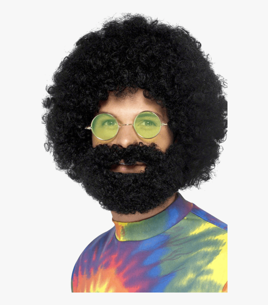 Afro Wig Png - Afro Beard, Transparent Png, Free Download