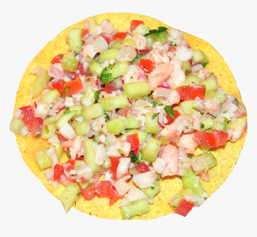 Ceviche Is A Delicious Handmade Shrimp Salad With Diced - Israeli Salad, HD Png Download, Free Download