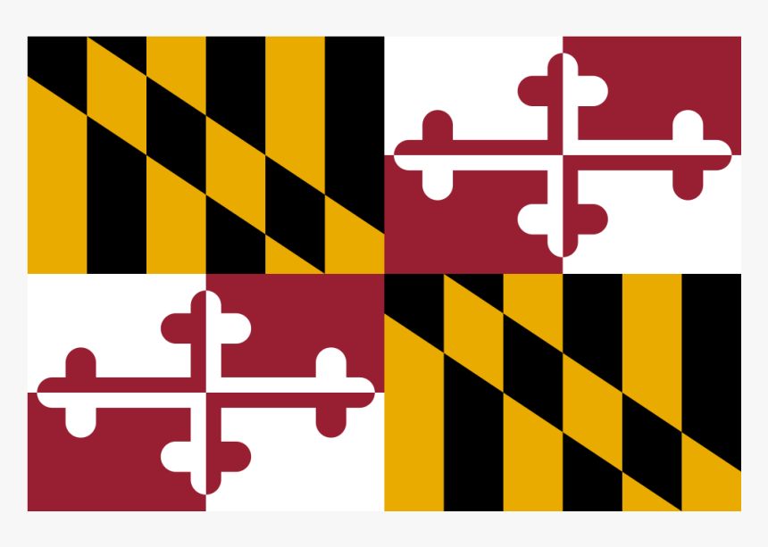 Us Md Maryland Flag Icon - Maryland Flag Icon, HD Png Download, Free Download