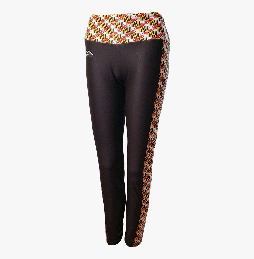 Lax Zone Maryland Flag Leggings - Tights, HD Png Download, Free Download