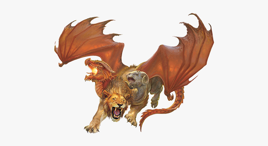 Chimera Png Transparent Images - Chimera 5e, Png Download is free transpare...