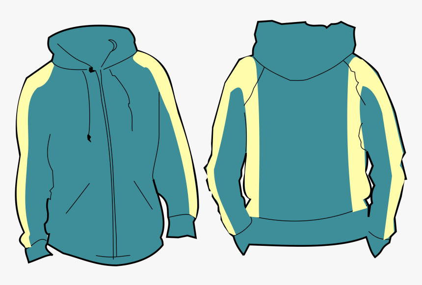 Hoodie, Poleron Clip Arts - Hoodie, HD Png Download, Free Download