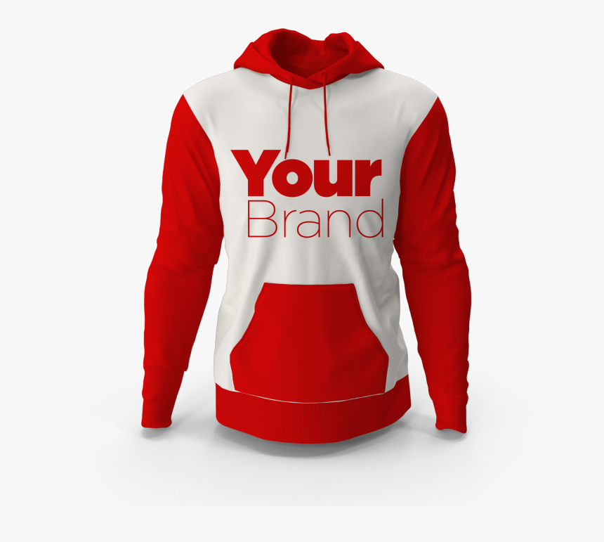 Hoodie Mockup Example Image - Sports Hoodies Mockup Free, HD Png Download, Free Download