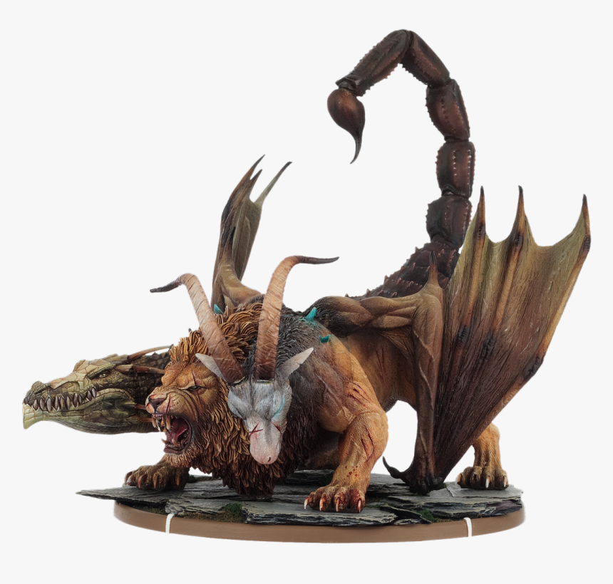 Mrm Dkl Ysn Kys Mbs 901 000 01 Large - Age Of Sigmar Chimera, HD Png Download, Free Download