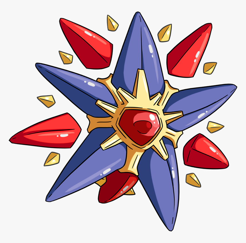 Starmie Mega Evolution, HD Png Download, Free Download