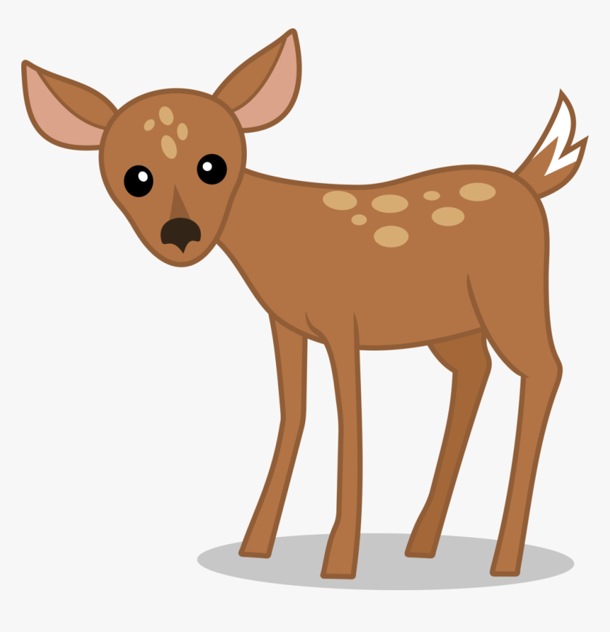 Fawn Clipart Svg - Transparent Background Deer Clipart, HD Png Download, Free Download