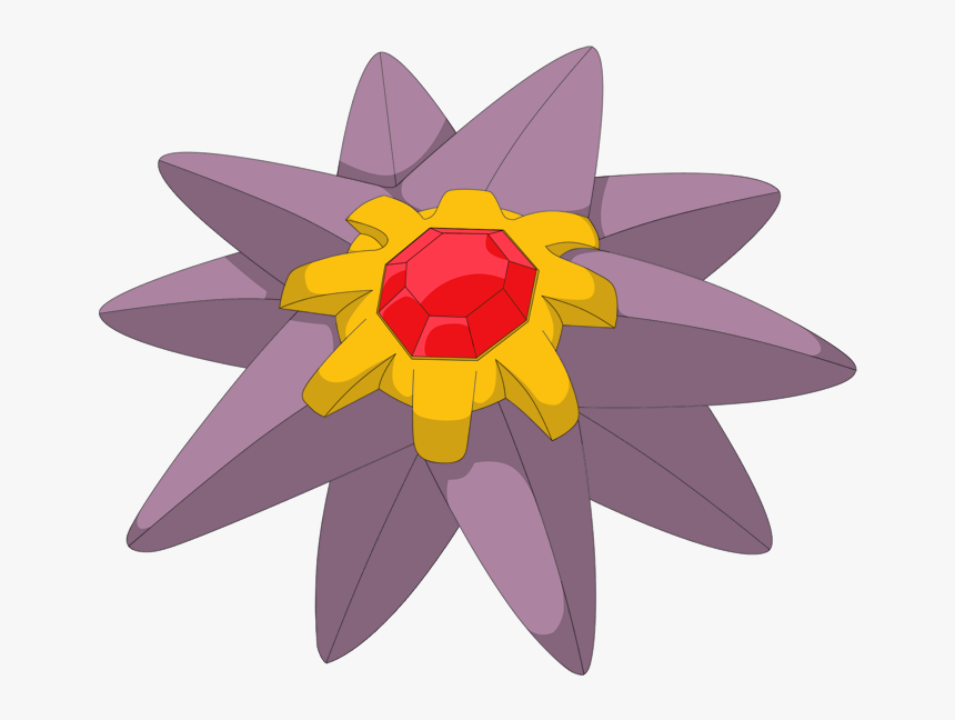 Starmie Pokemon , Png Download - Starmie Pokemon, Transparent Png, Free Download