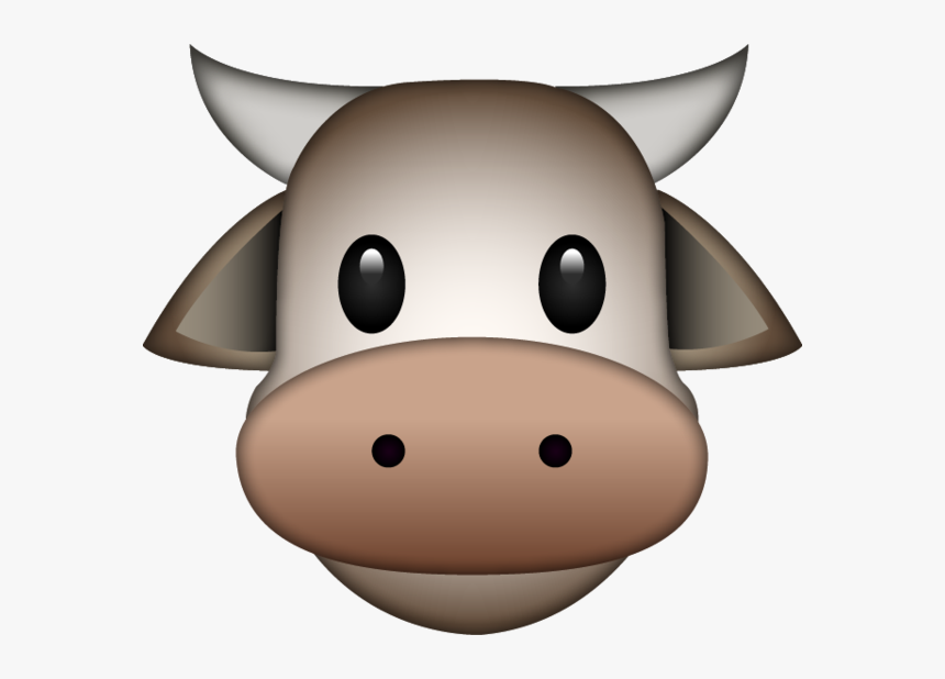 Emoji Cow, HD Png Download, Free Download