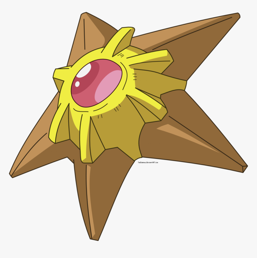 Free Staryu Pokemon Vector By Emerald - Staryu Pokemon Png, Transparent Png, Free Download