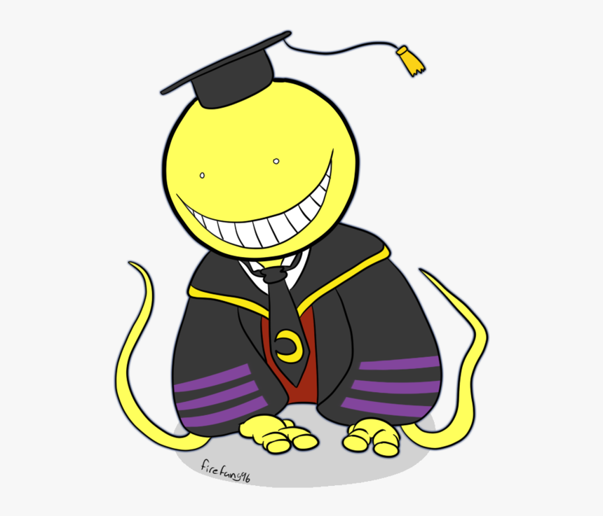 Koro Sensei Png 3 » Png Image - Anime Graduation Png, Transparent Png, Free Download