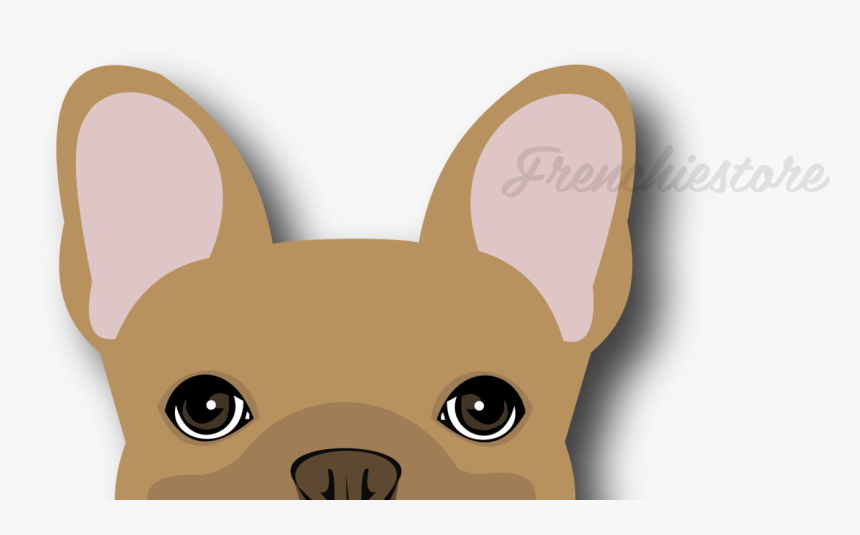 Fawn Frenchie Custom Car Decals Made By Frenchiestore - Companion Dog, HD Png Download, Free Download