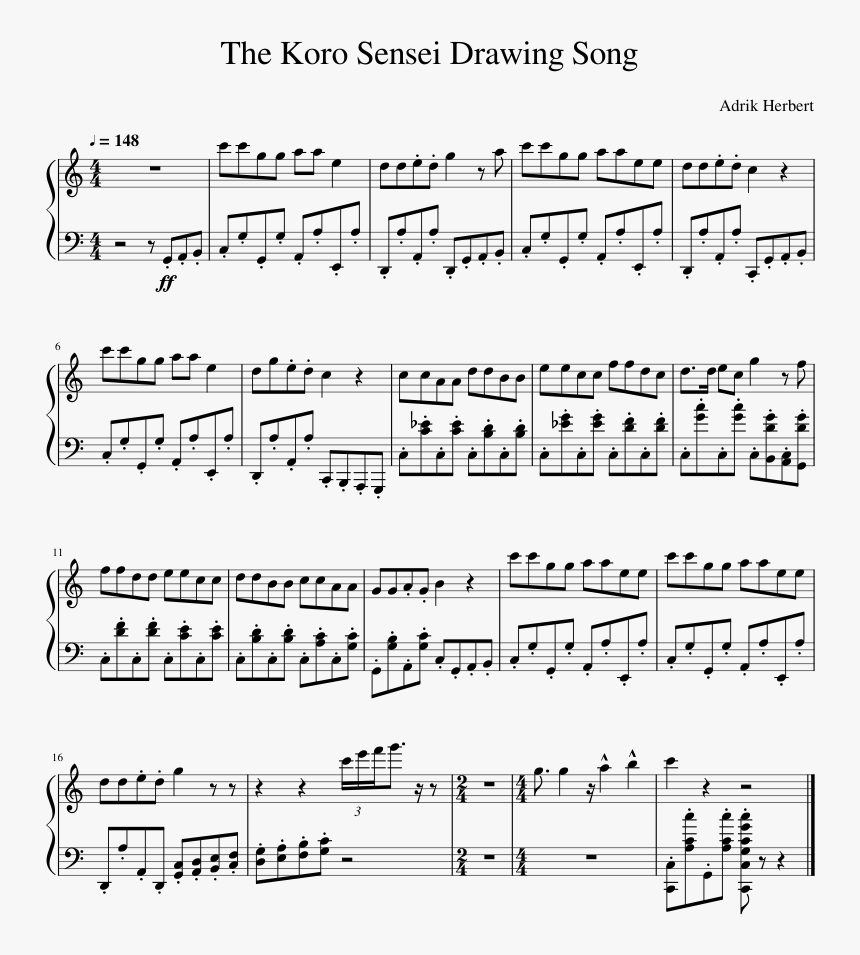 Libera Me From Hell Piano Sheet Music, HD Png Download, Free Download