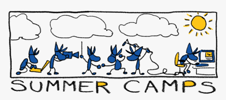 Summer Camps - Cartoon, HD Png Download, Free Download