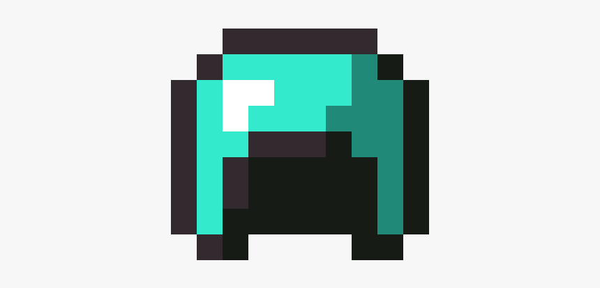 Minecraft Diamond Helmet Transparent, HD Png Download - kindpng