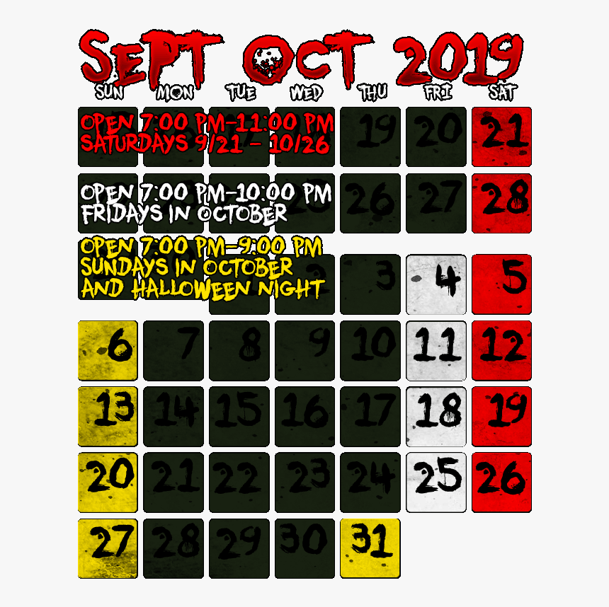 Dates & Hours Of Operation - Parallel, HD Png Download, Free Download
