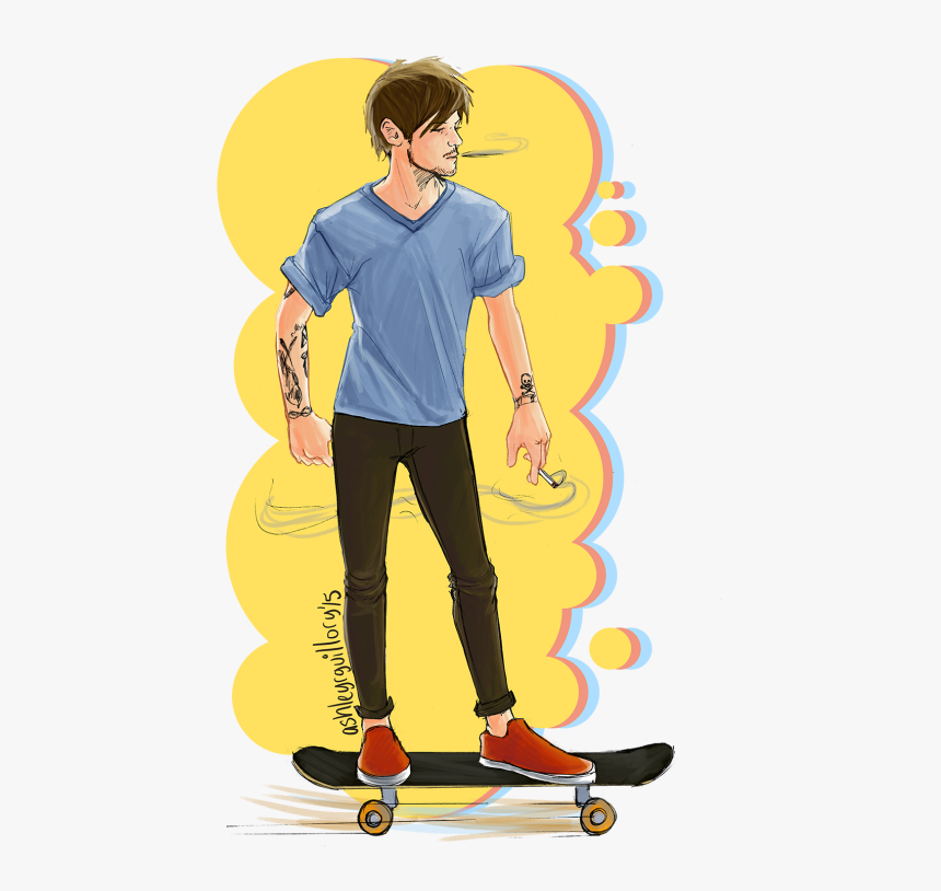 Larry Drawing Paynlinson - Skateboard Wheel, HD Png Download, Free Download