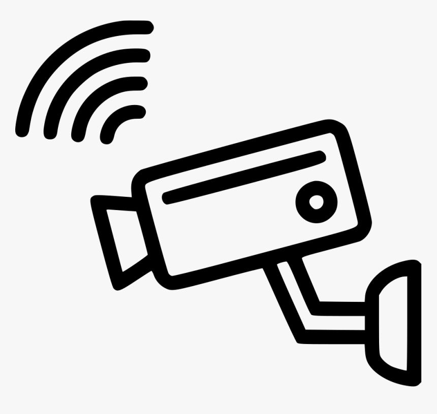 Video Camera Device Security Saftey - Smart Security Camera Icon, HD Png Download, Free Download
