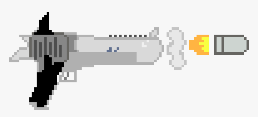 Hand Cannon W - Fortnite Pixel Art Ammo, HD Png Download, Free Download