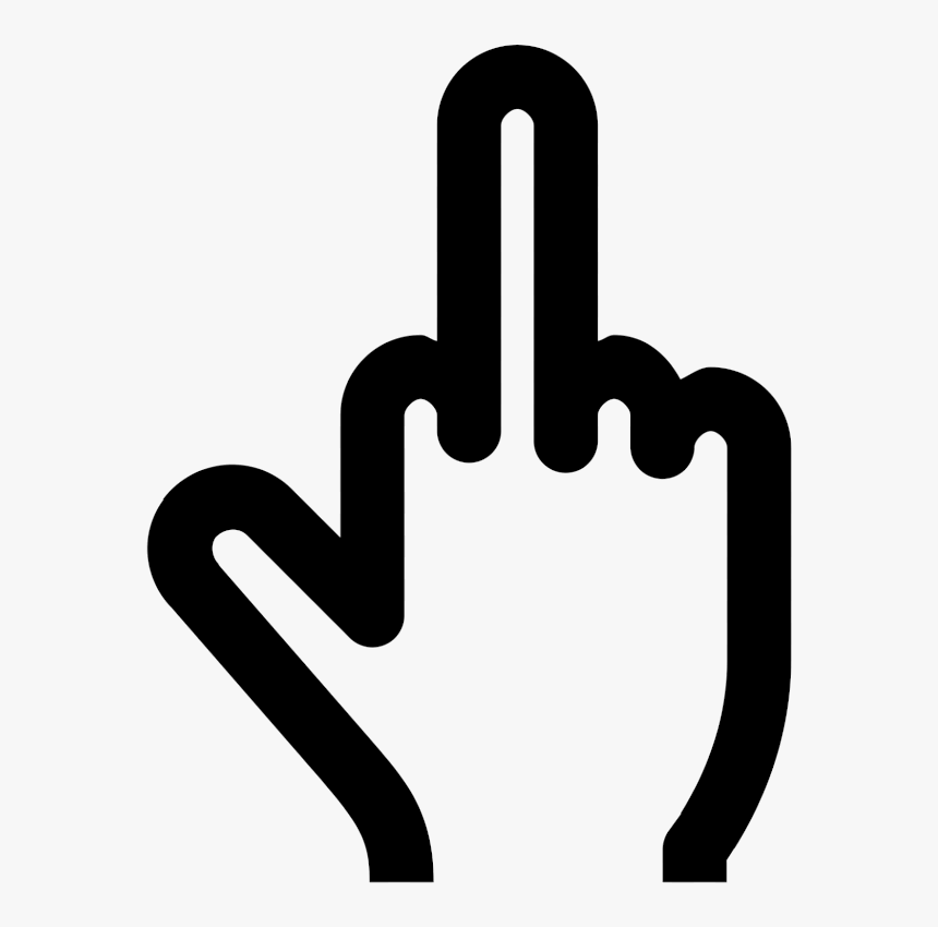 Middle Finger Icon Emoji Stunning Free Transparent - Middle Finger Cursors Png, Png Download, Free Download