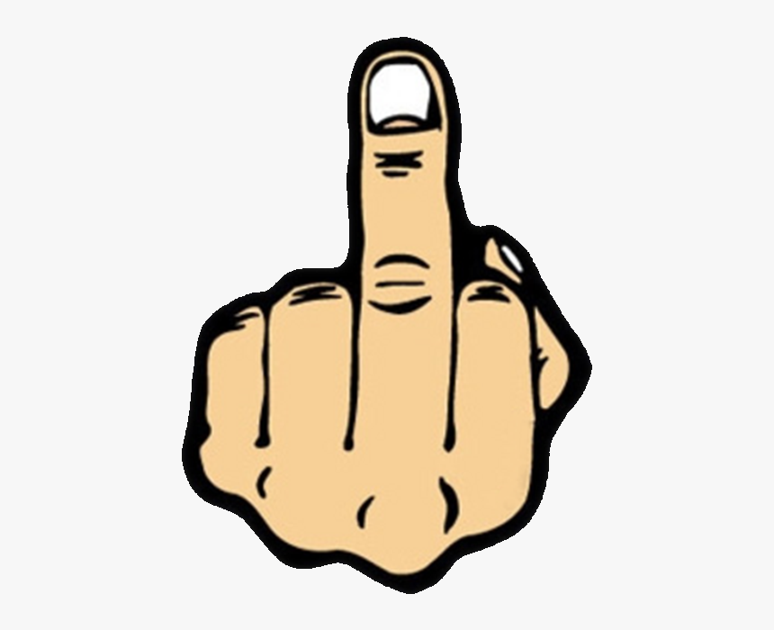 Image Emoticon Png Generalchat - Middle Finger Transparent, Png Download, Free Download