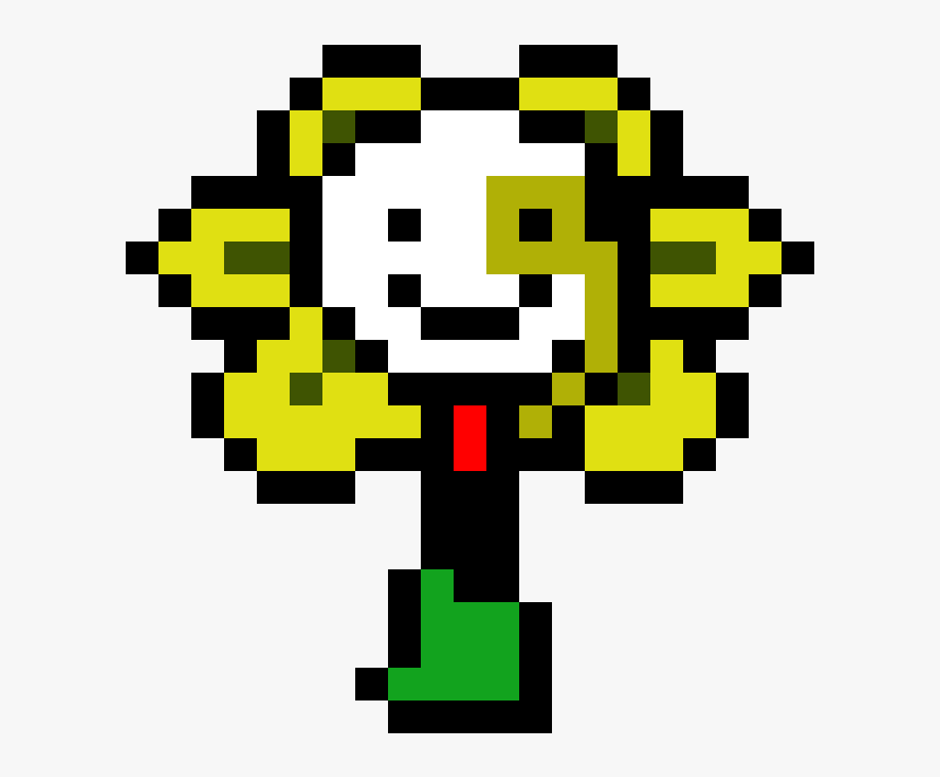 Undertale Flowey Overworld Sprite, HD Png Download, Free Download