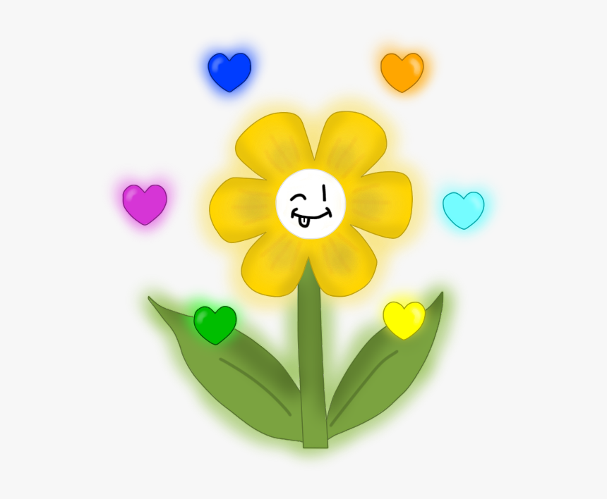 Flowey Transparent Tiny - Heart, HD Png Download, Free Download