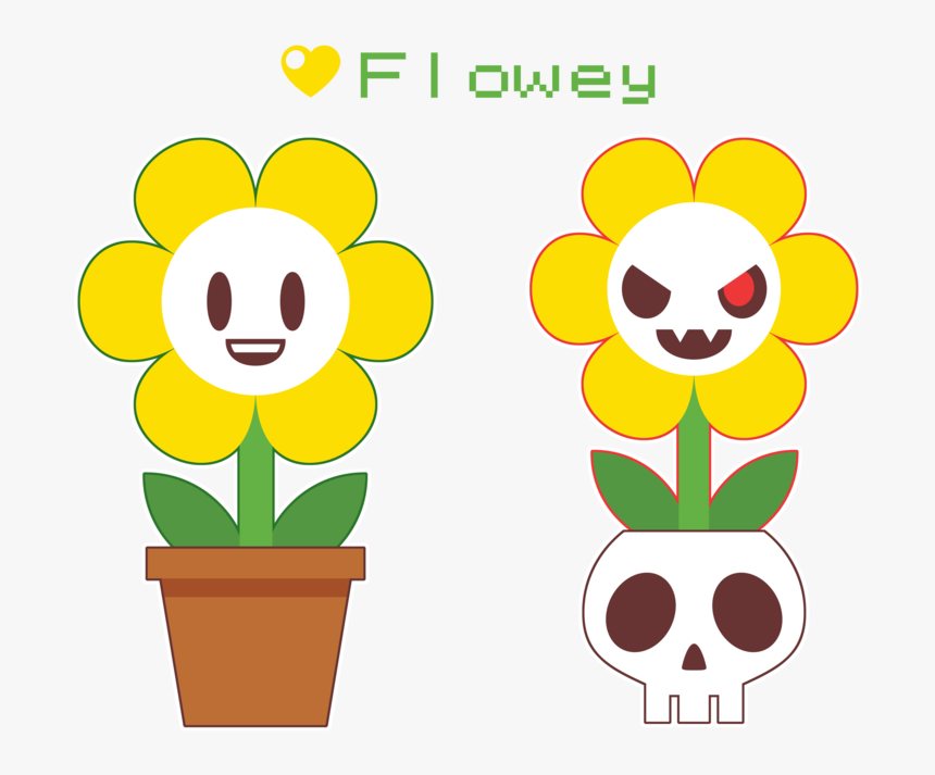 Image Result For Flowey - Flower Chibi, HD Png Download, Free Download