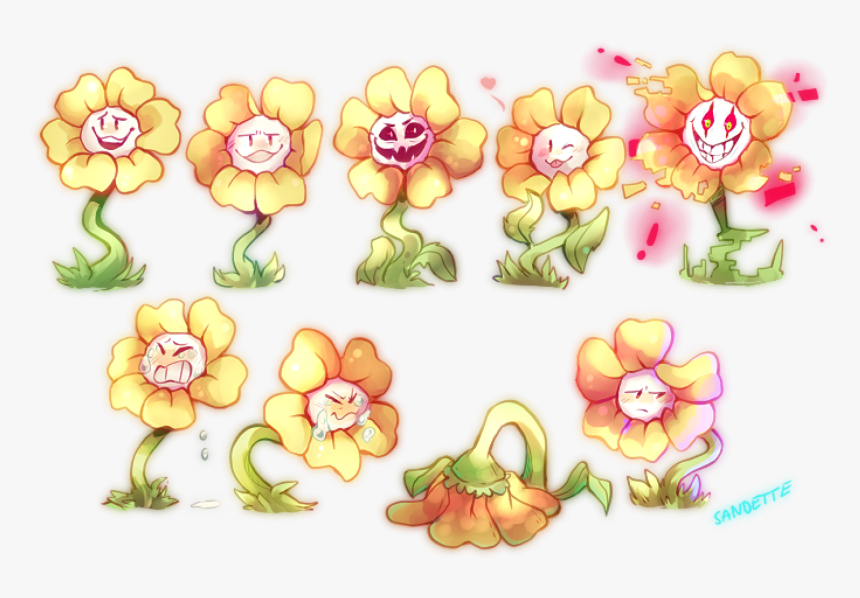 De Flowey The Flower, HD Png Download, Free Download