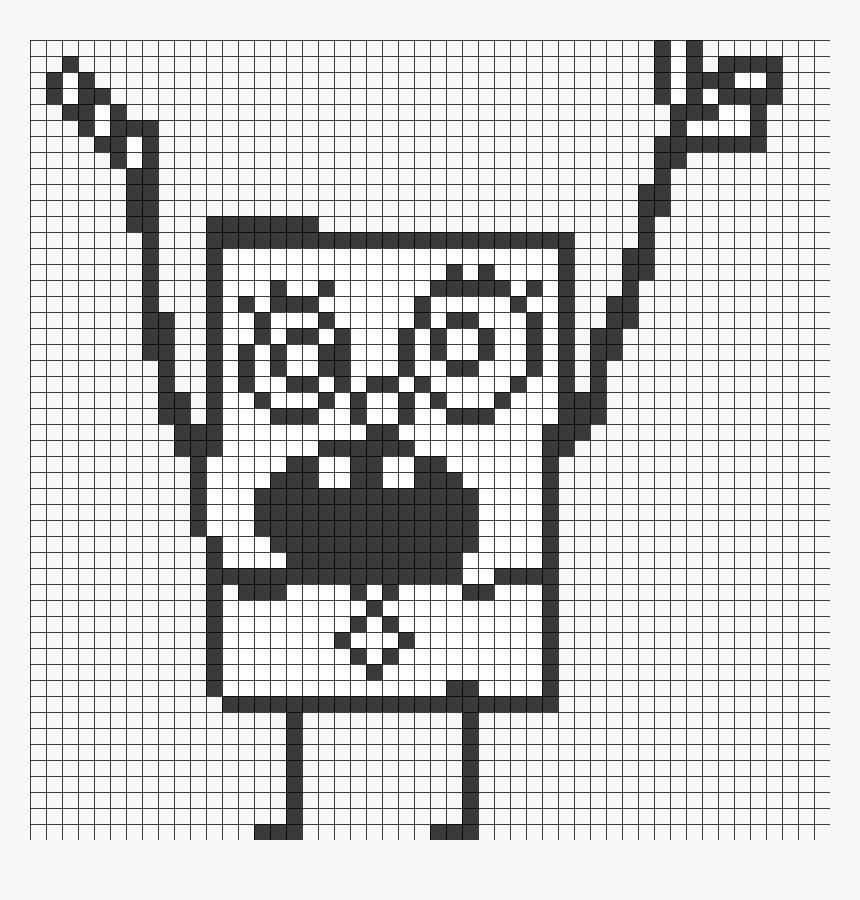 spongebob minecraft pixel art