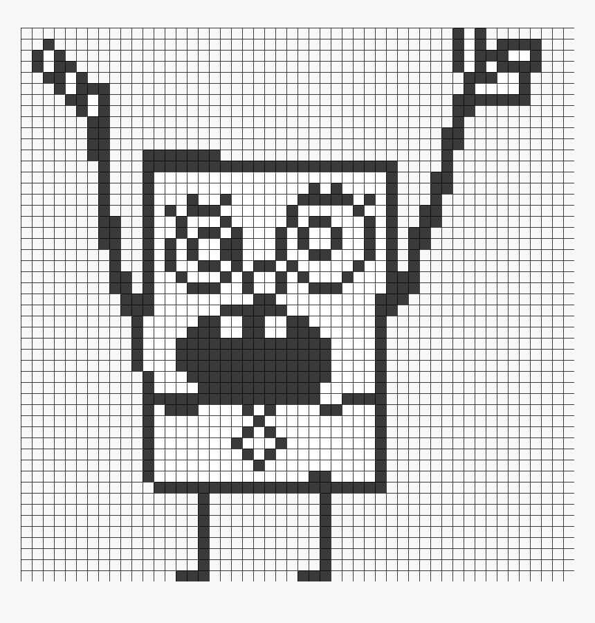 - Spongebob Meme Perler Beads - Doodlebob Minecraft Pixel Art, HD Png Download, Free Download