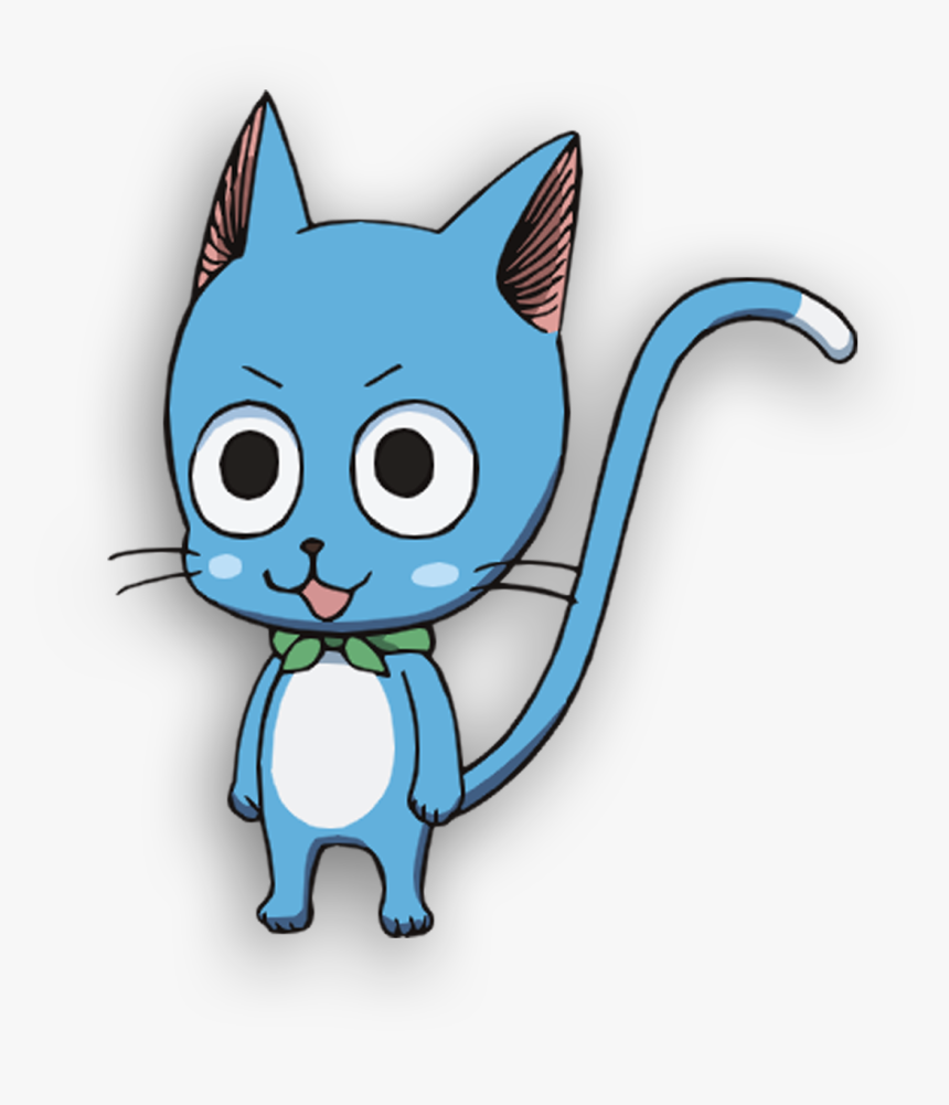 Transparent Anime Cat Png - Happy Fairy Tail Png, Png Download, Free Download