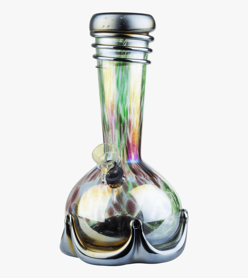 Clip Art Colored Glass Bongs - Glass Bottle, HD Png Download, Free Download