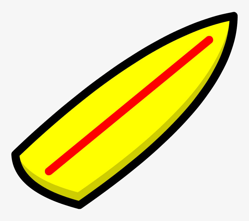 54, August 5, - Cartoon Surfboard Transparent Background, HD Png Download, Free Download
