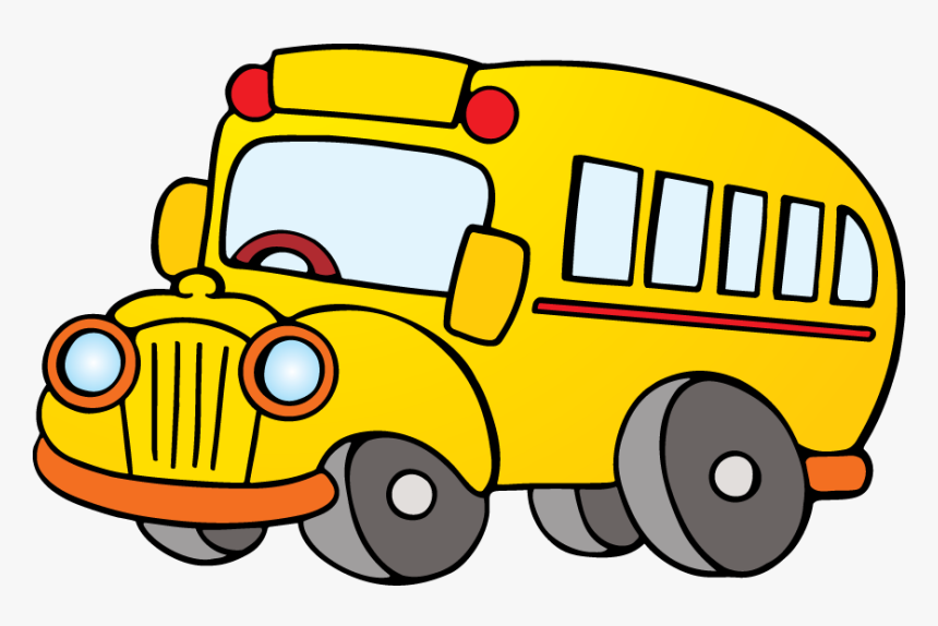 Transparent School Bus Clipart Png - Cartoon School Bus Png, Png Download, Free Download