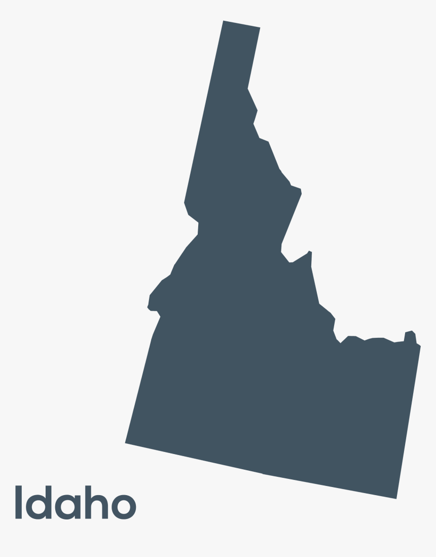 Map Of Usa Idaho, HD Png Download, Free Download