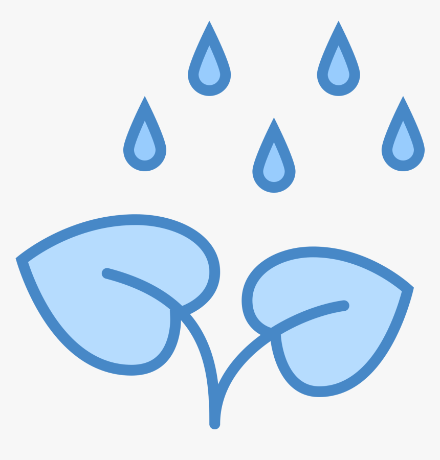 Plant Clipart Rain Water - Potted Plant Clip Art Plant, HD Png Download, Free Download