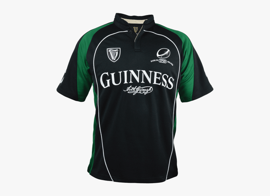 Guinness Short Sleeve Performance Rugby Jersey"
 Class= - Guinness Jersey, HD Png Download, Free Download