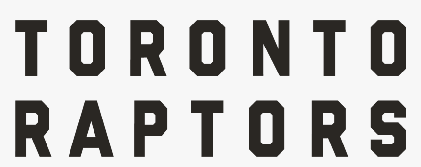 Toronto Raptors Wordmark 2015-current - Toronto Raptors Text Logo, HD Png Download, Free Download