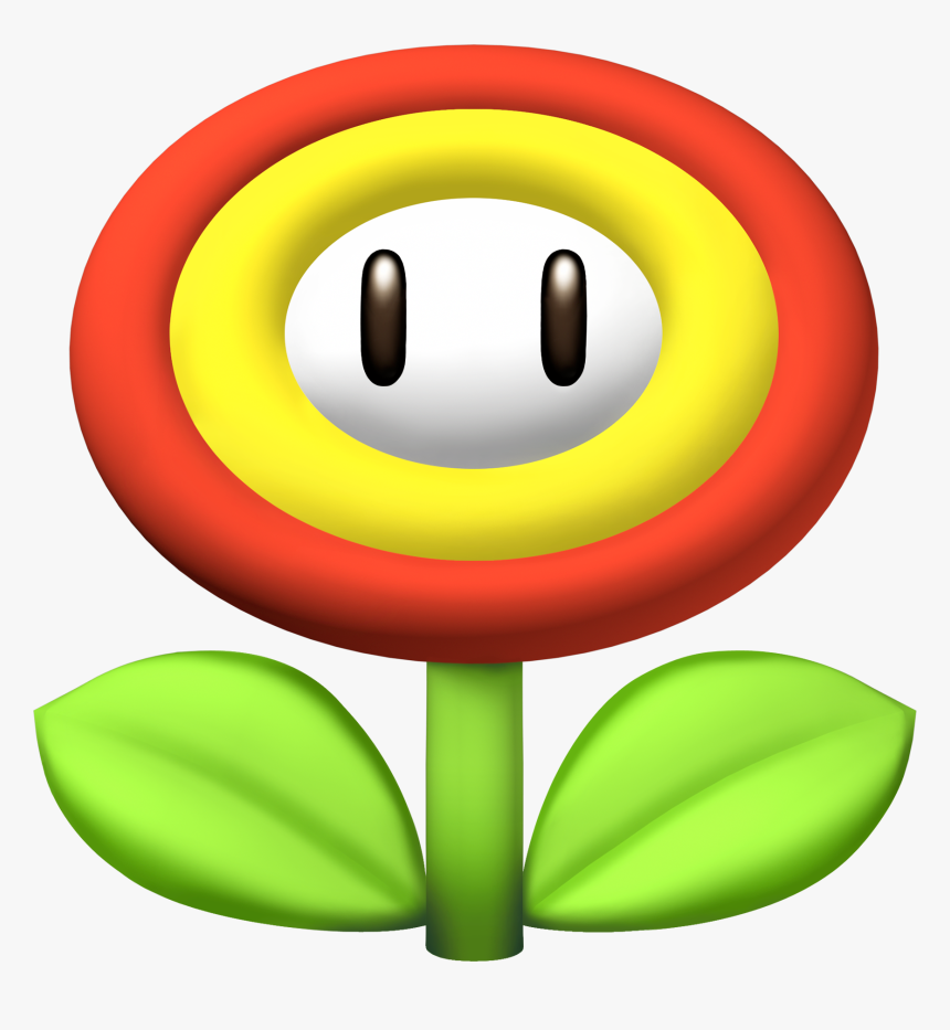 Mario Kart Racing Wiki - Super Mario Fire Flower, HD Png Download, Free Download