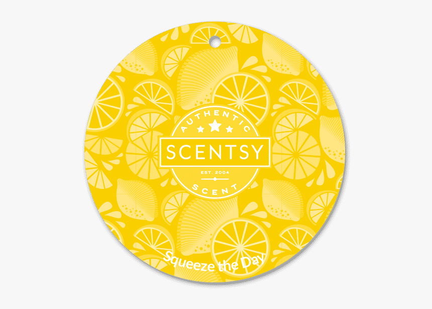 Squeeze The Day Scentsy Scent Circle - Circle, HD Png Download, Free Download