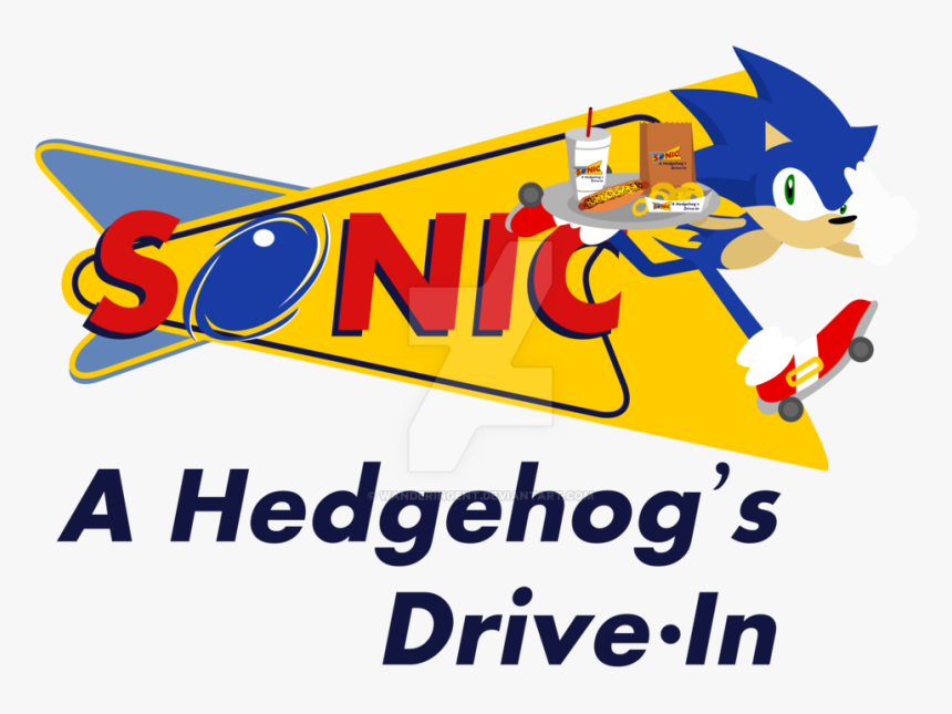 Nic Ni A Hedgehog"s Drive-in - Graphic Design, HD Png Download, Free Download