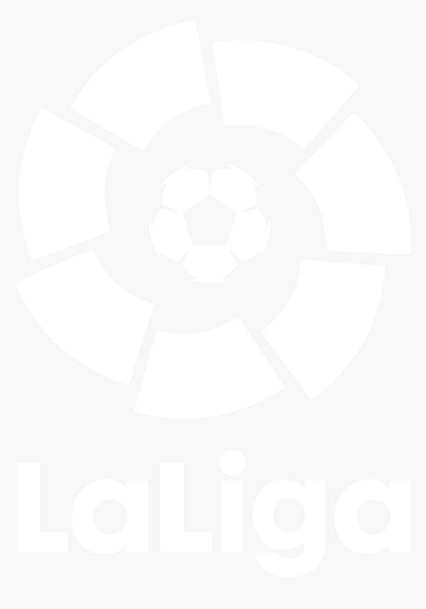 La Liga Logo White Png , Png Download - La Liga Logo White Png, Transparent Png, Free Download