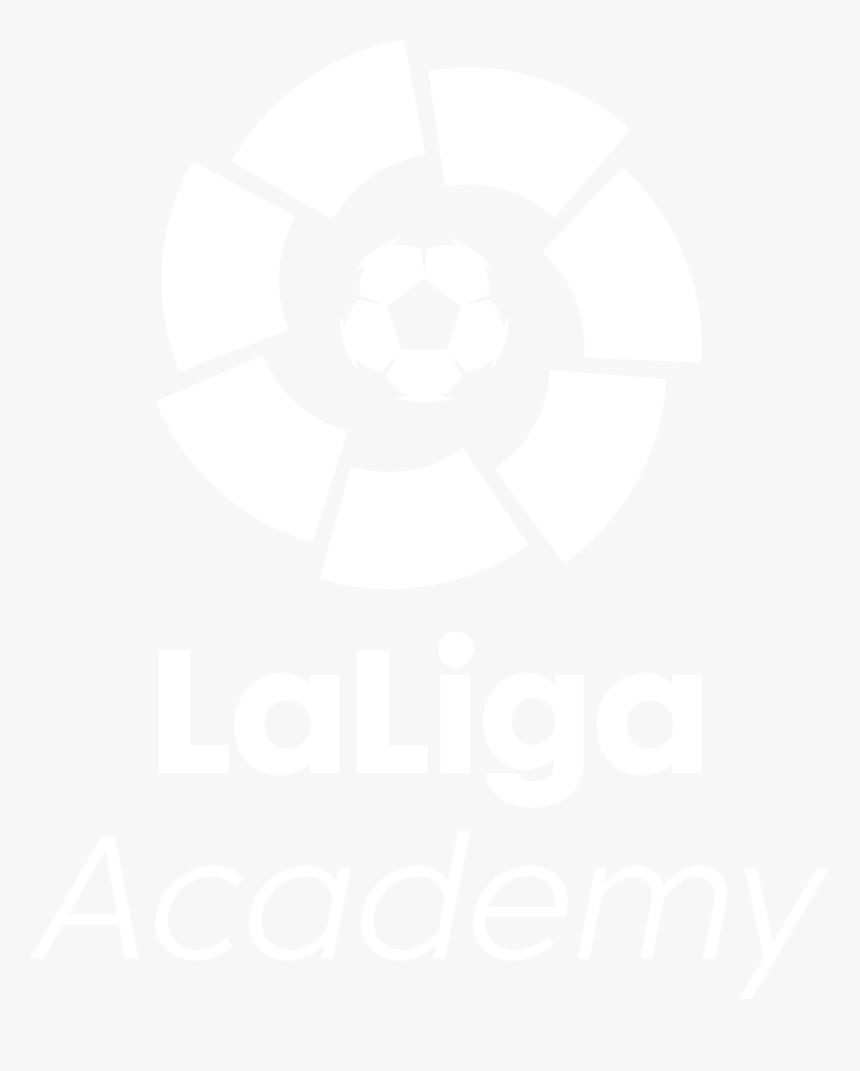 Laliga - La Liga Logo White Png, Transparent Png, Free Download