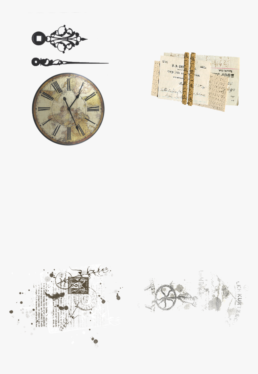 Transparent Vintage Tag Png - Wall Clock, Png Download, Free Download