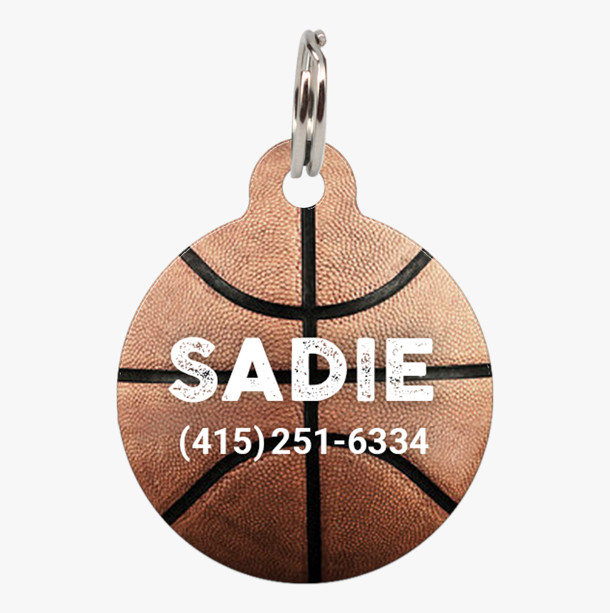 Vintage Basketball Sports Dog Id Tag For Pets"
 Class="lazyload - Pendant, HD Png Download, Free Download